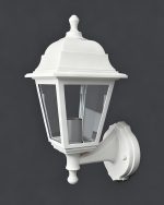 LP-350-1 WHITE ΑΠΛΙΚΑ ΤΕΤΡΑΓΩΝΗ UP & DOWN Ε/27 - Image 2