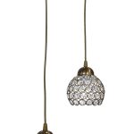 CHRIS 2L PENDEL BRONZE CRYSTAL