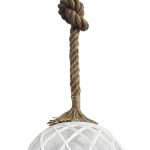 Κρεμαστό φωτιστικό LP-530K 1L ROPE UT-WHITE