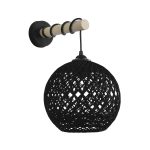 SILK-01/ΑΡ STICK BLACK Φ20 ΑΠΛΙΚΑ ΞΥΛΟ