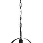 Κρεμαστό φωτιστικό HALKA/25 1L CHAIN BLACK
