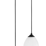 OVO PENDEL/2L BL-WH ΚΡΕΜΑΣΤΟ ΠΛΑΣΤΙΚΟ