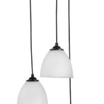 OVO PENDEL/3L BL-WH ΚΡΕΜΑΣΤΟ ΠΛΑΣΤΙΚΟ