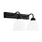 Φωτιστικό ράγα 2φωτη  OVO/AP 2/L RAGA BL-WH