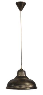 Κρεμαστό φωτιστικό PUBLIC/28 1L BRONZE - Image 2