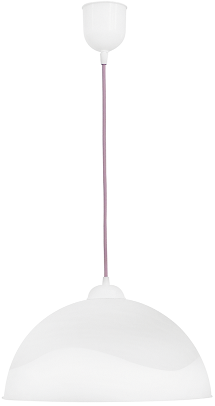 Κρεμαστό φωτιστικό  SFERA/36  1/L WHITE-PINK