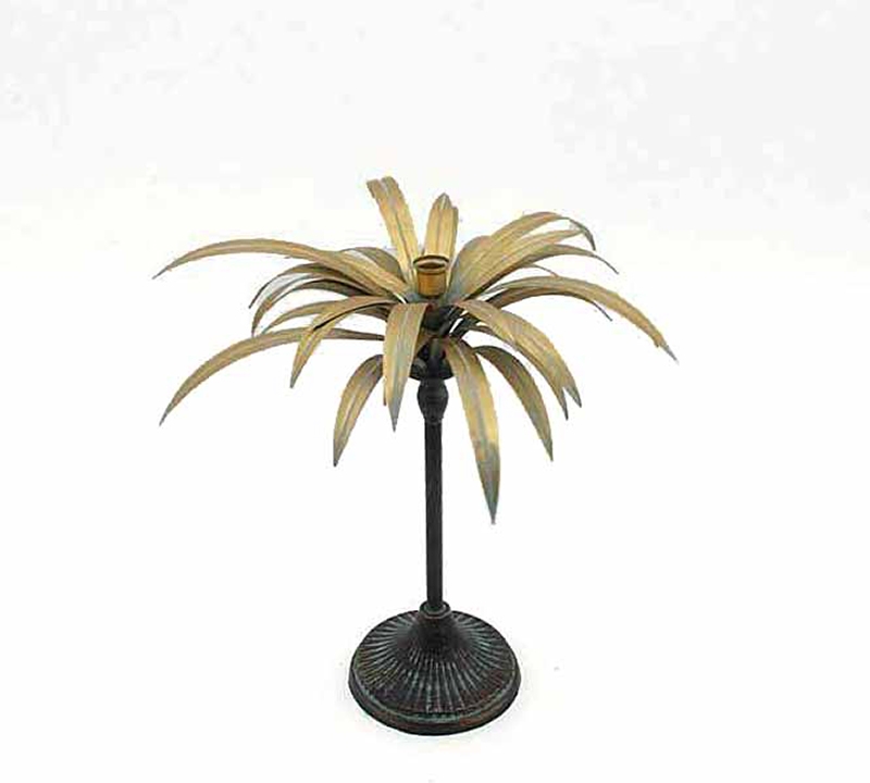 Μεταλλικό Κηροπήγιο "Palm"  45cm
