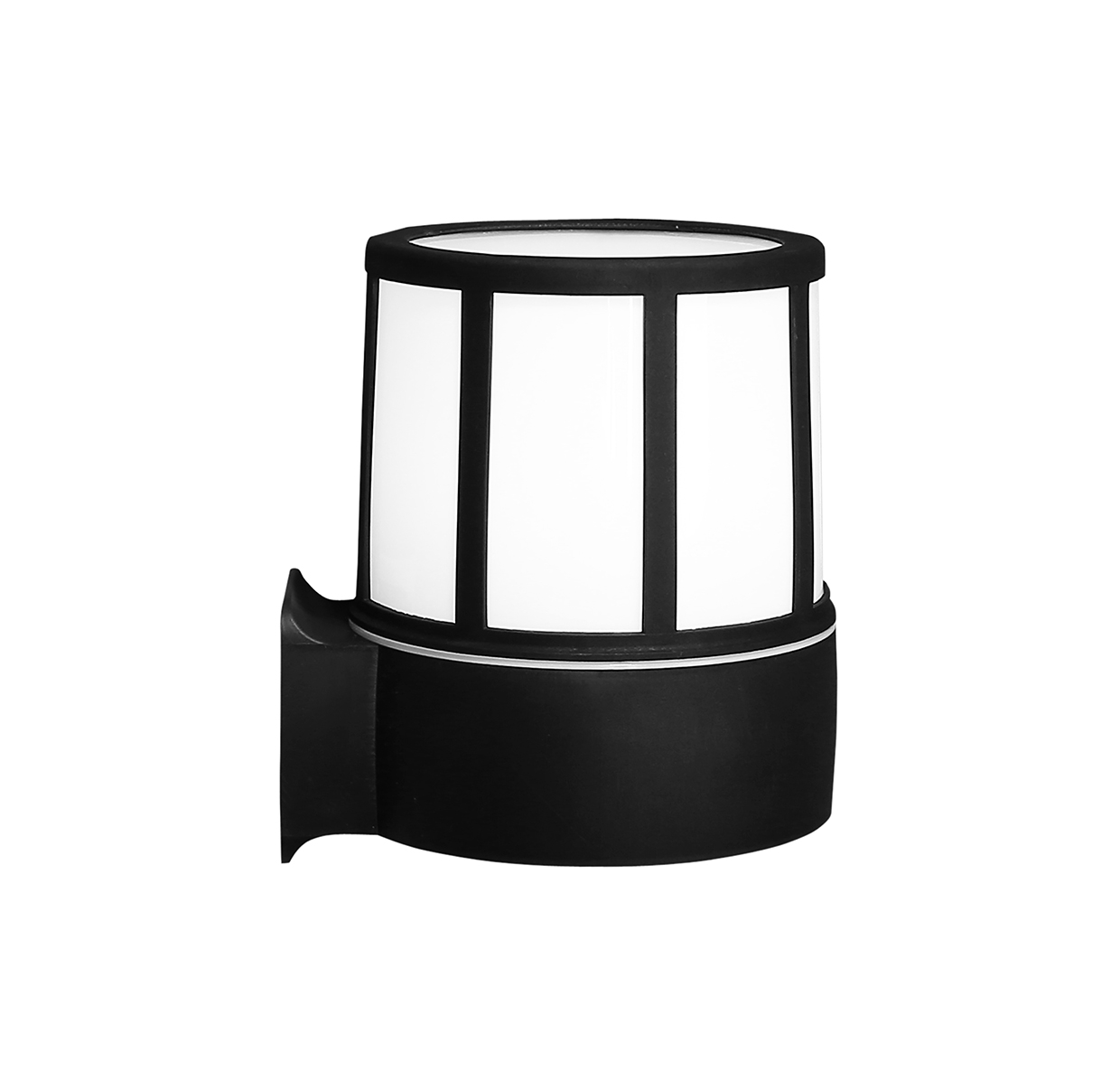 Επιτοίχιο εξωτερικό πλαστικό PLEGMA D-282K BLACK