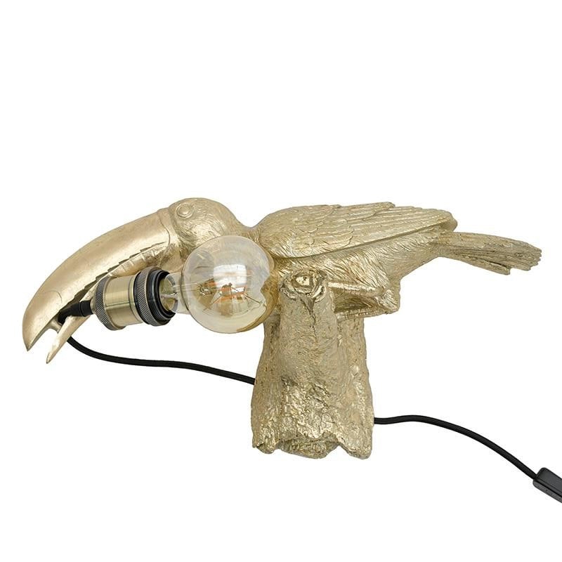 Απλίκα τοίχου Τουκάν χρυσός