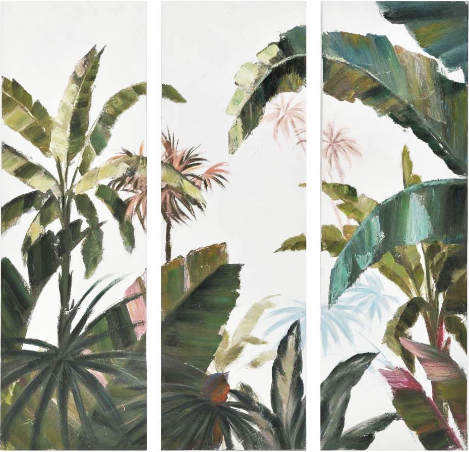 Πίνακας σε καμβά Ζούγκλα 3πτυχο