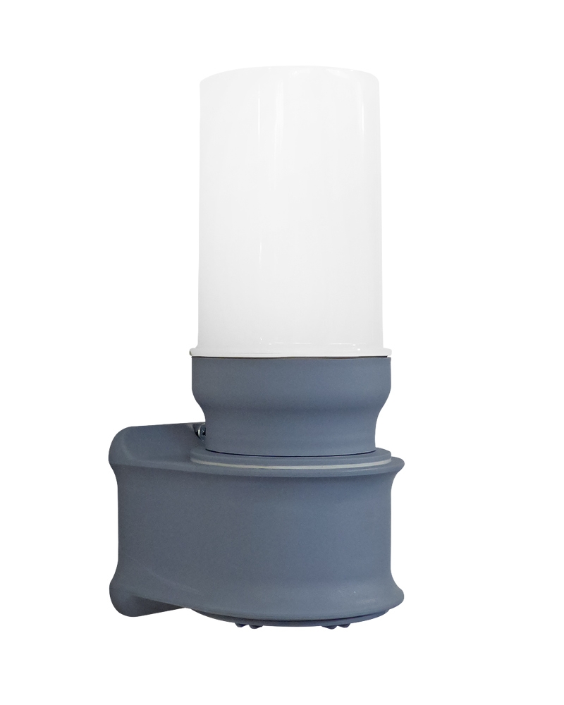 Επιτοίχιο εξωτερικό φωτιστικό πλαστικό D-272 GREY