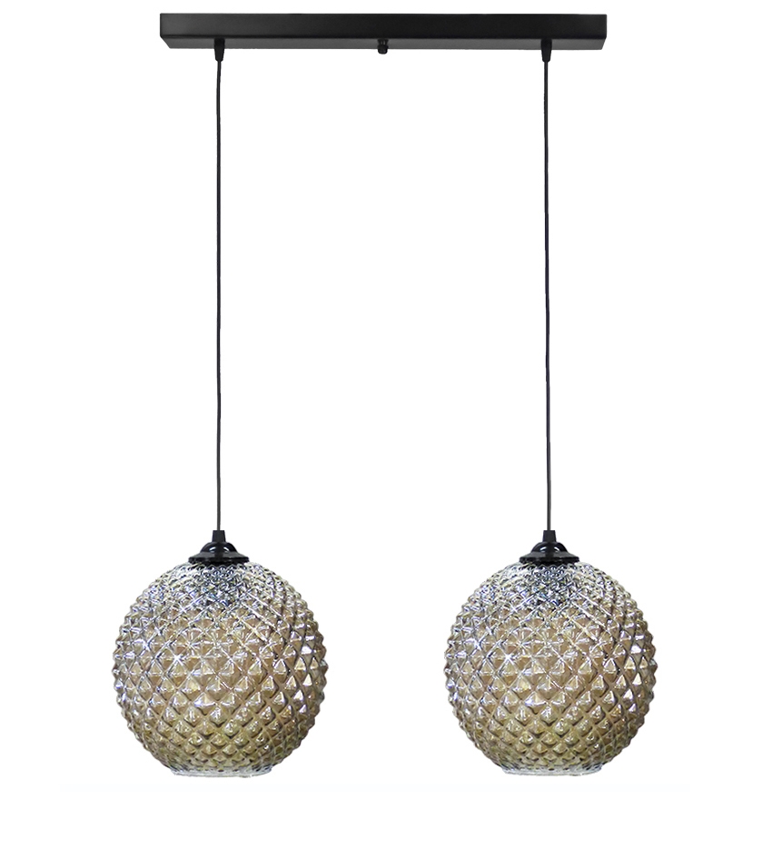 Κρεμαστό φωτιστικό 5010/2 RAGA BL-FUME ΓΥΑΛΙΝΟ