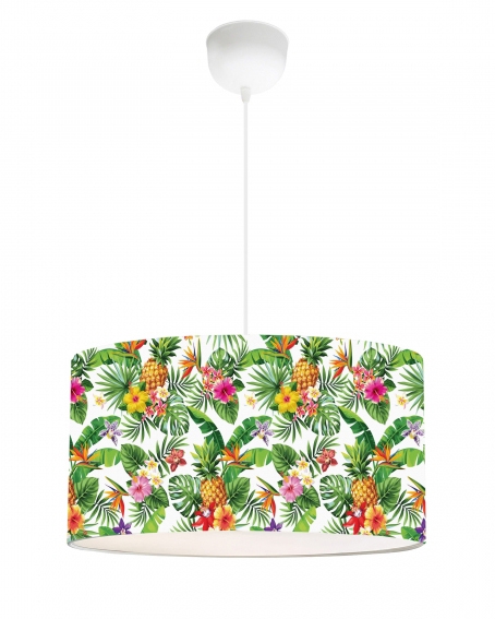 HK-21 1L JUNGLE-B WH Φ38 ΚΑΠΕΛΟ ΚΥΛΙΝΔΡΙΚΟ ΜΕ ΚΑΛΩΔΙΟ Ε/27