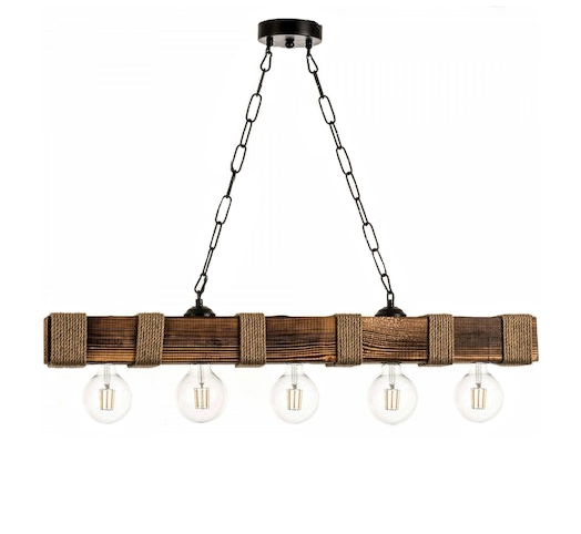 UT-8X8 5L ΔΟΚΑΡΙ WOOD-CHAIN ΚΡΕΜΑΣΤΟ ΧΩΝΕΥΤΑ ΝΤΟΥΙ Ε/27