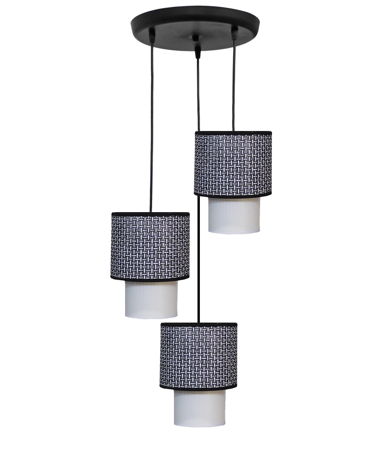 HK-10PENDEL 3L BLACK-WHITE