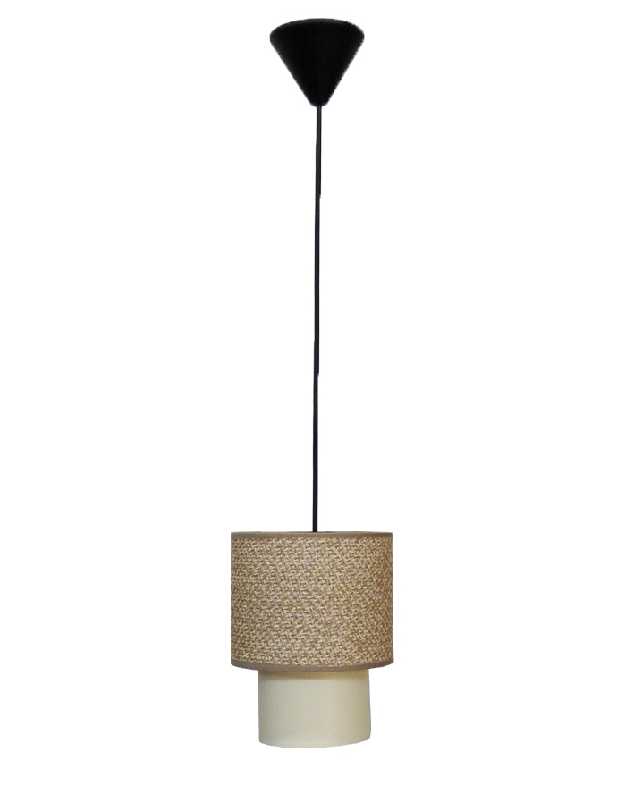 HK-10 BLACK/WHITE Φ16,5/10 Μοντέρνο Φωτιστικό Κρεμαστό E/27