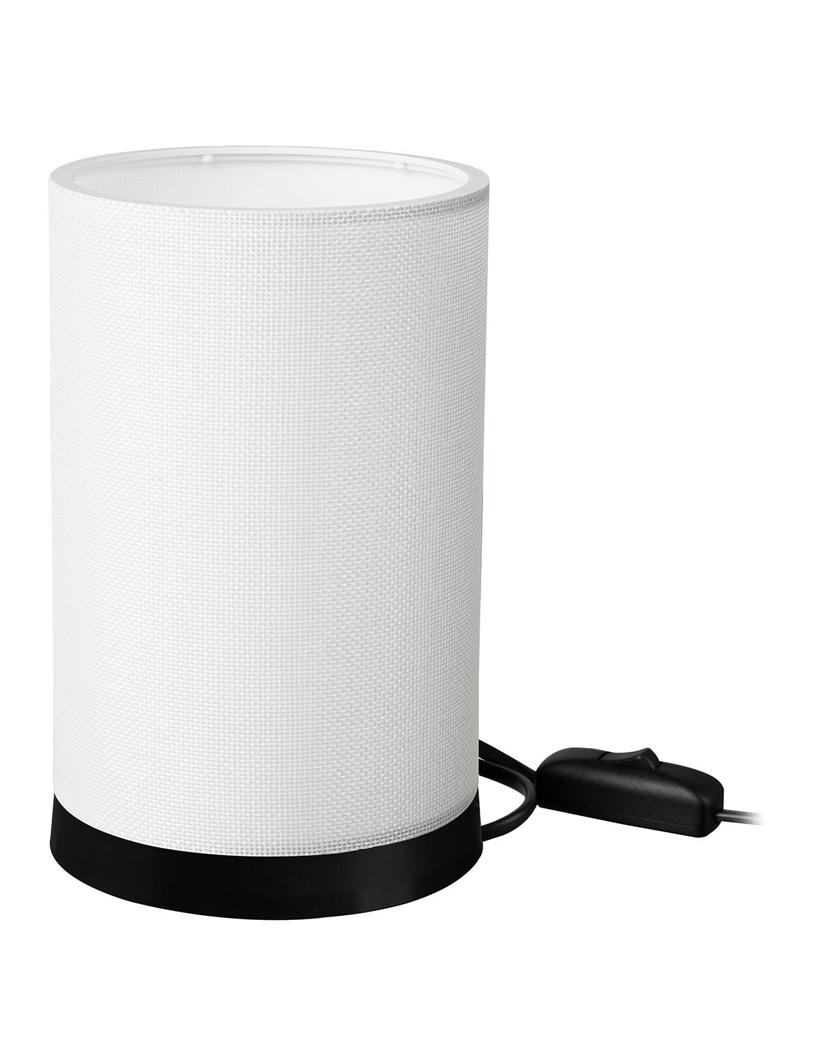 TL-07/H-01 WHITE/CREAM- BLACK ΠΟΡΤΑΤΙΦ ΚΥΛΙΝΔΡΙΚΟ ΑΜΠΑΖΟΥΡ Ε/27