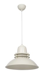 ΚΡΕΜΑΣΤΟ INDUSTRIAL ΠΥΡΟΦΑΝΙ ΜΕΤΑΛΛΙΚΟ ZOE 1/L CREAM  Ε/27