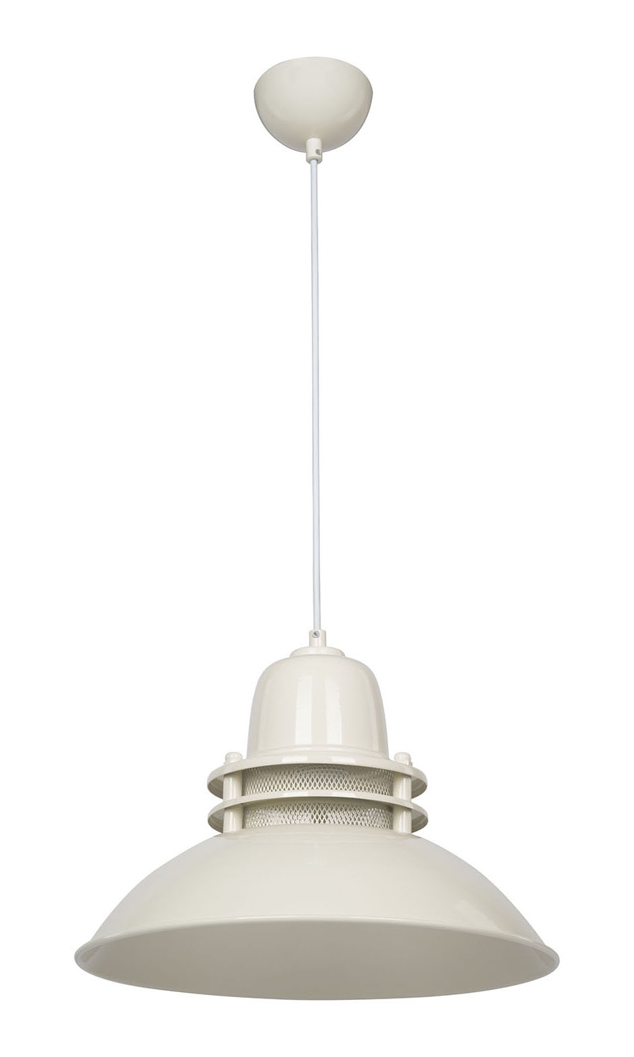 ΚΡΕΜΑΣΤΟ INDUSTRIAL ΠΥΡΟΦΑΝΙ ΜΕΤΑΛΛΙΚΟ ZOE 1/L CREAM  Ε/27