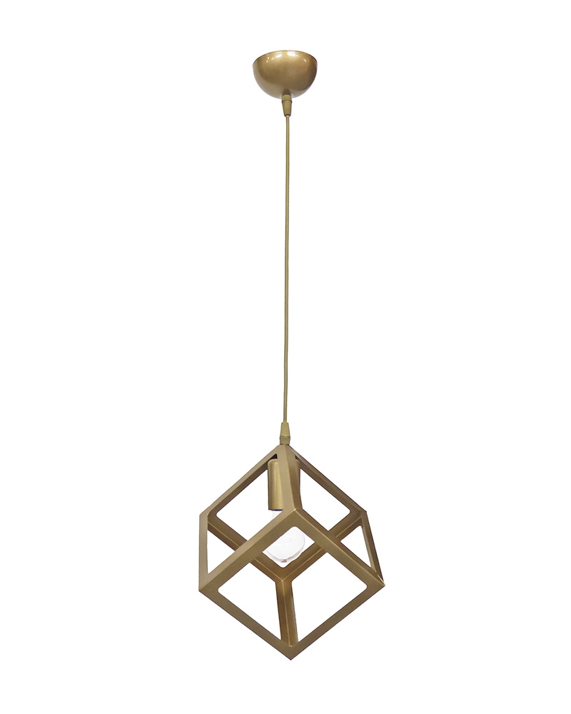 Κρεμαστό φωτιστικό KYVOS 1L GOLD MAT