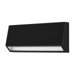Φωτιστικό επιτοίχιο HER-03 LED BLACK IP65 εξωτερικού χώρου