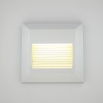 Φωτιστικό επιτοίχιο πλαφονιέρα HER-06 LED WHITE εξωτερικού χώρου - Image 2