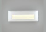 Φωτιστικό επιτοίχιο HER-07 LED WHITE εξωτερικού χώρου - Image 2