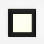 Φωτιστικό επιτοίχιο HER-09 LED BLACK εξωτερικού χώρου - Image 2