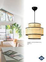 HK-VIENNA 1L Φ30 BAMBOO-RATTAN ΚΡΕΜΑΣΤΟ ΦΩΤΙΣΤΙΚΟ - Image 2