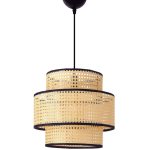 HK-VIENNA 1L Φ30 BAMBOO-RATTAN ΚΡΕΜΑΣΤΟ ΦΩΤΙΣΤΙΚΟ