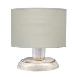 ΠΟΡΤΑΤΙΦ ΚΥΛΙΝΔΡΙΚΟ ΑΜΠΑΖΟΥΡ TL-08 Ø20 WH-BR/KΡEM  Ε/27