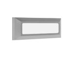 Φωτιστικό επιτοίχιο πλαφονιέρα HER-08 GREY LED εξωτερικού χώρου.