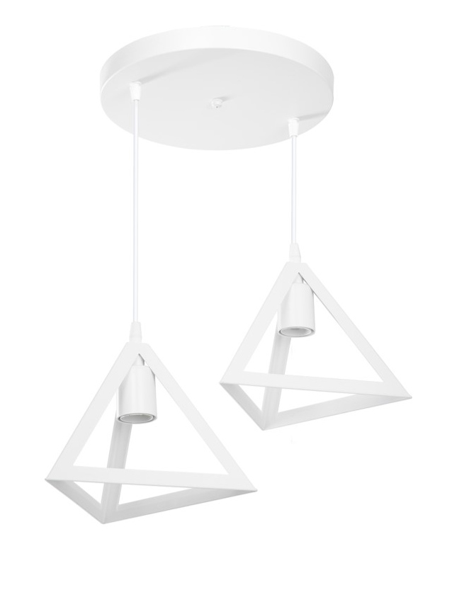 Εικόνα2 GIZA/2 WHITE PENDEL 2L ΚΡΕΜΑΣΤΟ PLASTIC - Image 1
