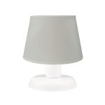 ΠΟΡΤΑΤΙΦ ΚΩΝΙΚΟ ΑΜΠΑΖΟΥΡ TL-08 Ø20 WH/KΡEM Ε/27