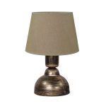 ΠΟΡΤΑΤΙΦ ΚΩΝΙΚΟ ΑΜΠΑΖΟΥΡ TL-09 Ø20 BR/ΜΠΕΖ Ε/27