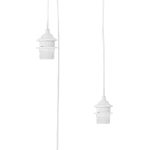 Φωτιστικό ανισόπεδο E/27 PENDEL 3/L RING WHITE ΣΚΕΛΕΤΟΣ