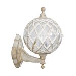 Φωτιστικό επιτοίχιο LP-520AΝ WHITE-BRONZE