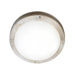 Φωτιστικό πλαφόν οροφής/τοίχου SLP-40Α WHITE-BRONZE