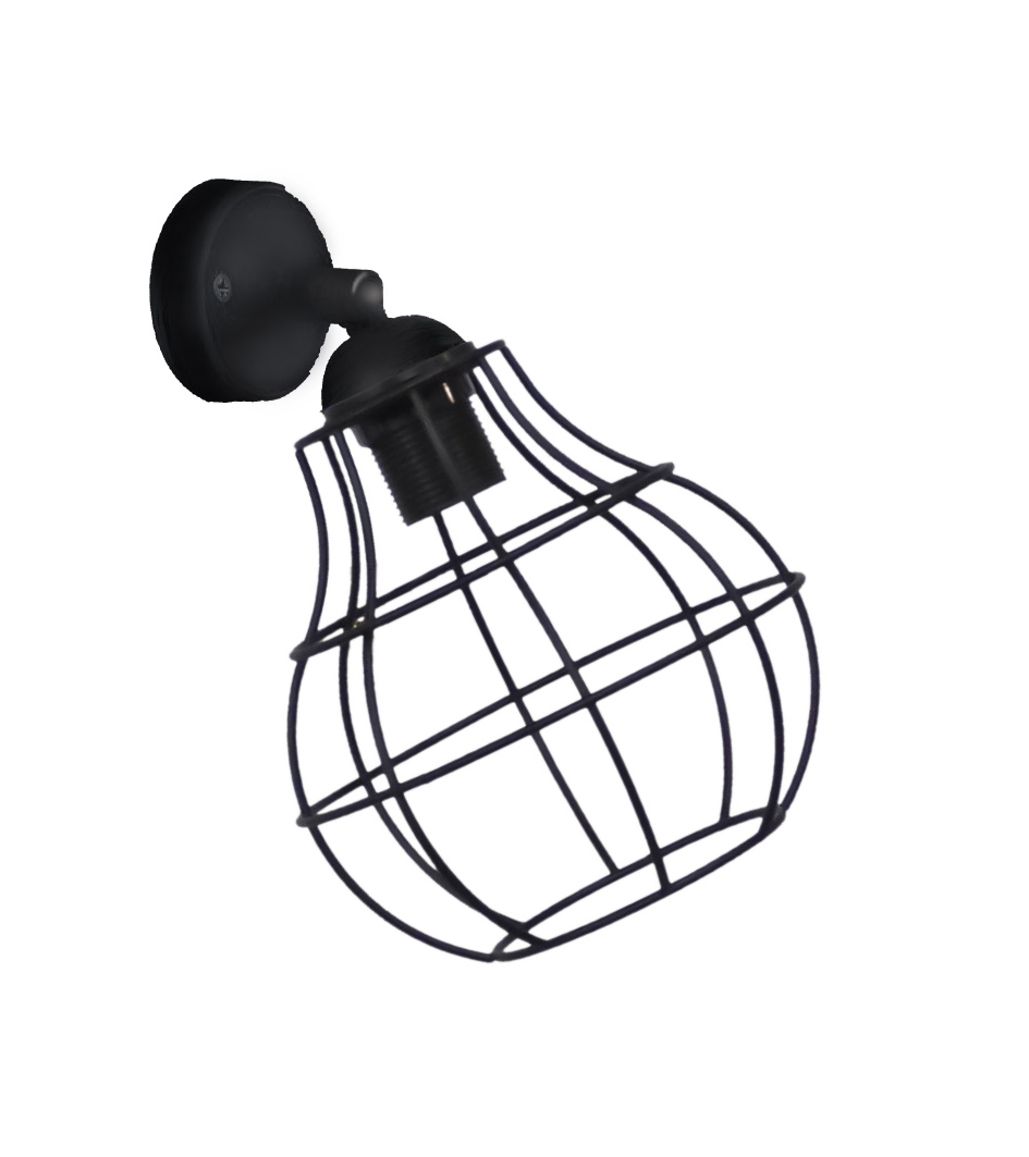 31-1317 Φωτιστικό τοίχου σπαστό FUN-50KEY BLACK - Image 1