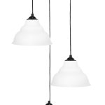 PUBLIC/20 PENDEL 3/L BLACK-WHITE ΚΡΕΜΑΣΤΟ