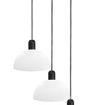 SFERA/15 PENDEL 3/L BLACK-WHITE ΚΡΕΜΑΣΤΟ