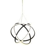 ATOMIC-40 BLACK LED 69W ΦΩΤΙΣΤΙΚΟ LED ΚΡΕΜΑΣΤΟ