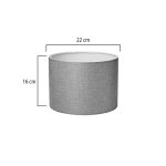 HP-04 ΓΚΡΙ Φ22 ΑΜΠΑΖΟΥΡ ΚΥΛΙΝΔΡΟΣ - Image 2