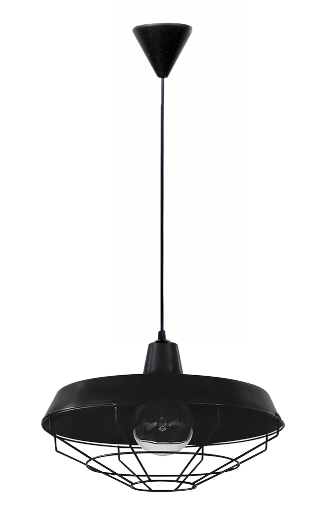 new NEW Κρεμαστό φωτιστικό US FACTORY 1/L PENDEL BLACK - Image 1