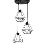 DM-02 PENDEL 3/L BLACK ΚΡΕΜΑΣΤΟ ΑΝΙΣΟΠΕΔΟ ΔΙΑΜΑΝΤΙ