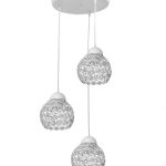 CHRIS 3L PENDEL WHITE CRYSTAL