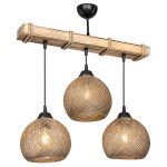 SILK/3L WOOD NATURAL ΚΡΕΜΑΣΤΟ