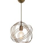 SATURNO GOLD MAT 1/L  Μοντέρνο φωτιστικό