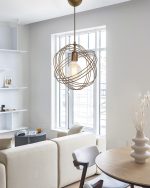 SATURNO GOLD MAT 1/L  Μοντέρνο φωτιστικό - Image 3