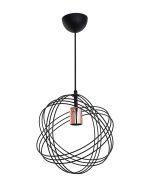 SATURNO BLACK 1/L  Μοντέρνο φωτιστικό - Image 2